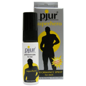 Пролонгирующий мужской спрей pjur SUPERHERO spray - 20 мл. фото в интим магазине Love Boat