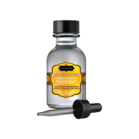 Масло для ласк с ароматом кокоса и ананаса Oil of Love Coconut Pineapple - 22 мл. фото в интим магазине Love Boat