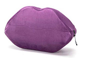 Фиолетовая микрофибровая подушка для любви Kiss Wedge фото в интим магазине Love Boat