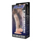 Дымчатая насадка на пенис с вибрацией  Vibrating Penis Enhancing Sleeve Extension - 13,3 см.