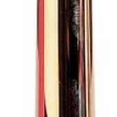 Золотистый гладкий вибромассажер Gopaldas - 17 см.