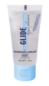Интимная смазка на водной основе Glide - 30 мл. фото в интим магазине Love Boat
