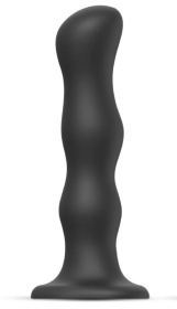 Черная насадка Strap-On-Me Dildo Geisha Balls size XL фото в интим магазине Love Boat
