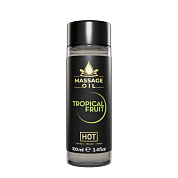 Массажное масло c ароматом тропических фруктов Massage Oil - 100 мл. фото в интим магазине Love Boat
