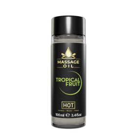 Массажное масло c ароматом тропических фруктов Massage Oil - 100 мл. фото в интим магазине Love Boat