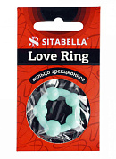 Цветное эрекционное кольцо с 5 бусинами Love Ring фото в интим магазине Love Boat