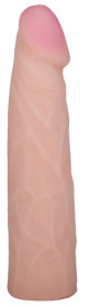 Пояс-трусики с насадкой Soft-Prince - 18,5 см. фото в интим магазине Love Boat