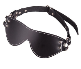 
Маска из натуральной кожи с контрастной строчкой по краю фото в интим магазине Love Boat