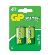 Батарейки солевые GP GreenCell C/R14G - 2 шт. фото в интим магазине Love Boat