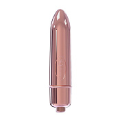 Розовая гладкая вибропуля So Divine Halo Bullet Vibrator - 8 см. фото в интим магазине Love Boat