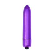 Фиолетовая вибропуля Mae - 9 см. фото в интим магазине Love Boat