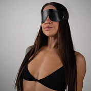 
Однослойная закрытая маска из натуральной кожи фото в интим магазине Love Boat