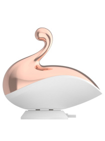 Белый вакуумный стимулятор клитора Liberty Swan фото в интим магазине Love Boat