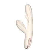 Хай-тек вибратор с таппингом и вакуумом Angela - 21,8 см. фото в интим магазине Love Boat