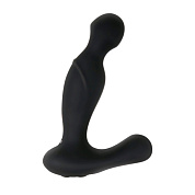Черный вибростимулятор простаты Adam s Rotating P-spot Massager - 14,2 см. фото в интим магазине Love Boat