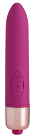 Ярко-розовая гладкая вибропуля Afternoon Delight Bullet Vibrator - 9 см. фото в интим магазине Love Boat