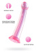 Розовый нереалистичный фаллоимитатор Jelly Dildo XL - 22 см.