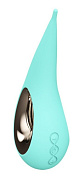 Аквамариновый точечный клиторальный стимулятор Lelo Dot - 16,5 см. фото в интим магазине Love Boat
