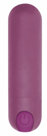 Фиолетовая перезаряжаемая вибропуля 7 Speed Rechargeable Bullet - 7,7 см. фото в интим магазине Love Boat