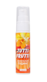 Интимный гель на водной основе Tutti-Frutti  Ванильный пудинг  - 30 гр. фото в интим магазине Love Boat
