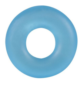 Голубое эрекционное кольцо Stretchy Cockring  фото в интим магазине Love Boat