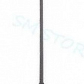 Черный стек с наконечником в виде пики - 50 см.