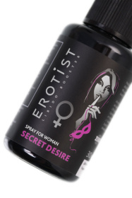 Возбуждающий спрей для женщин Erotist Secret Desire - 30 мл.