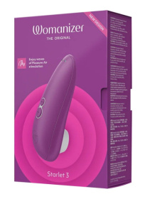 Лиловый клиторальный стимулятор Womanizer Starlet 3