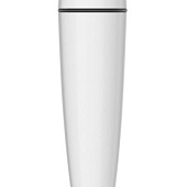 Белый мини-вибратор IJOY Rechargeable Power Play - 10,5 см.