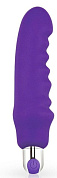 Фиолетовый вибратор Rechargeable IJOY Silicone Waver - 16,5 см. фото в интим магазине Love Boat