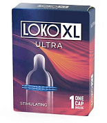 Стимулирующая насадка на пенис LOKO XL ULTRA фото в интим магазине Love Boat