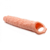 Телесная насадка-удлинитель 3 Inch Extender Sleeve - 27,3 см. фото в интим магазине Love Boat