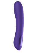 Фиолетовый интерактивный вибратор Pearl3 - 20 см. фото в интим магазине Love Boat