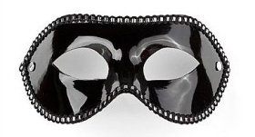 
Чёрная маска Mask For Party Black фото в интим магазине Love Boat