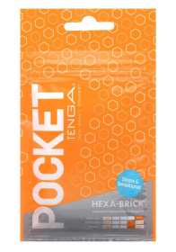 Карманный мастурбатор HEXA-BRICK фото в интим магазине Love Boat