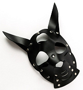 
Черная маска  Собака  с ушками фото в интим магазине Love Boat