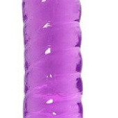 Фиолетовый двусторонний фаллоимитатор Frica - 23 см.