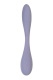 Сиреневый гибкий вибратор Satisfyer G-Spot Flex 5+ - 19,6 см.