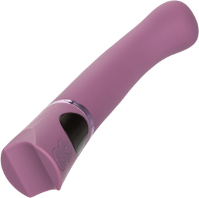 Сиреневый вибромассажер Orgasmatron Digital G-Wand - 19,7 см.