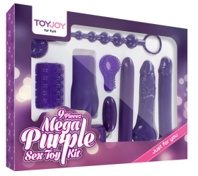 Эротический набор Toy Joy Mega Purple фото в интим магазине Love Boat