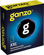 Презервативы увеличенного размера Ganzo XXL - 3 шт. фото в интим магазине Love Boat