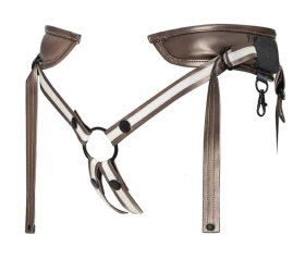 Бронзовый пояс для насадок Desirous Harness фото в интим магазине Love Boat
