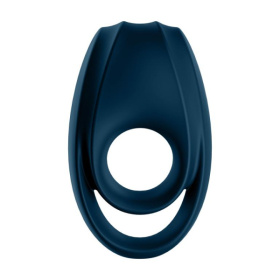 Темно-синее эрекционное кольцо Incredible Duo фото в интим магазине Love Boat