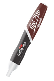 Ручка для рисования на теле Hot Pen со вкусом шоколада фото в интим магазине Love Boat