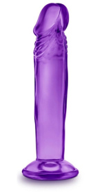Фиолетовый анальный фаллоимитатор Sweet N Small 6 Inch Dildo With Suction Cup - 16,5 см. фото в интим магазине Love Boat