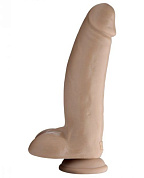 Большой гладкий фаллоимитатор Ready Steady Realistic Dildo - 26 см. фото в интим магазине Love Boat