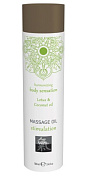 Массажное масло с ароматом лотоса с добавлением кокосового масла - 100 мл. фото в интим магазине Love Boat