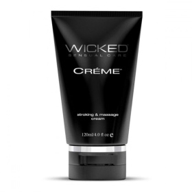 Крем для массажа и мастурбации Wicked Creme - 120 мл. фото в интим магазине Love Boat