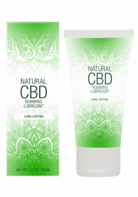 Лубрикант с пролонгирующим эффектом Natural CBD Numbing Lubricant - 50 мл. фото в интим магазине Love Boat