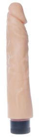 Телесный вибратор Real Skin - 23 см. фото в интим магазине Love Boat